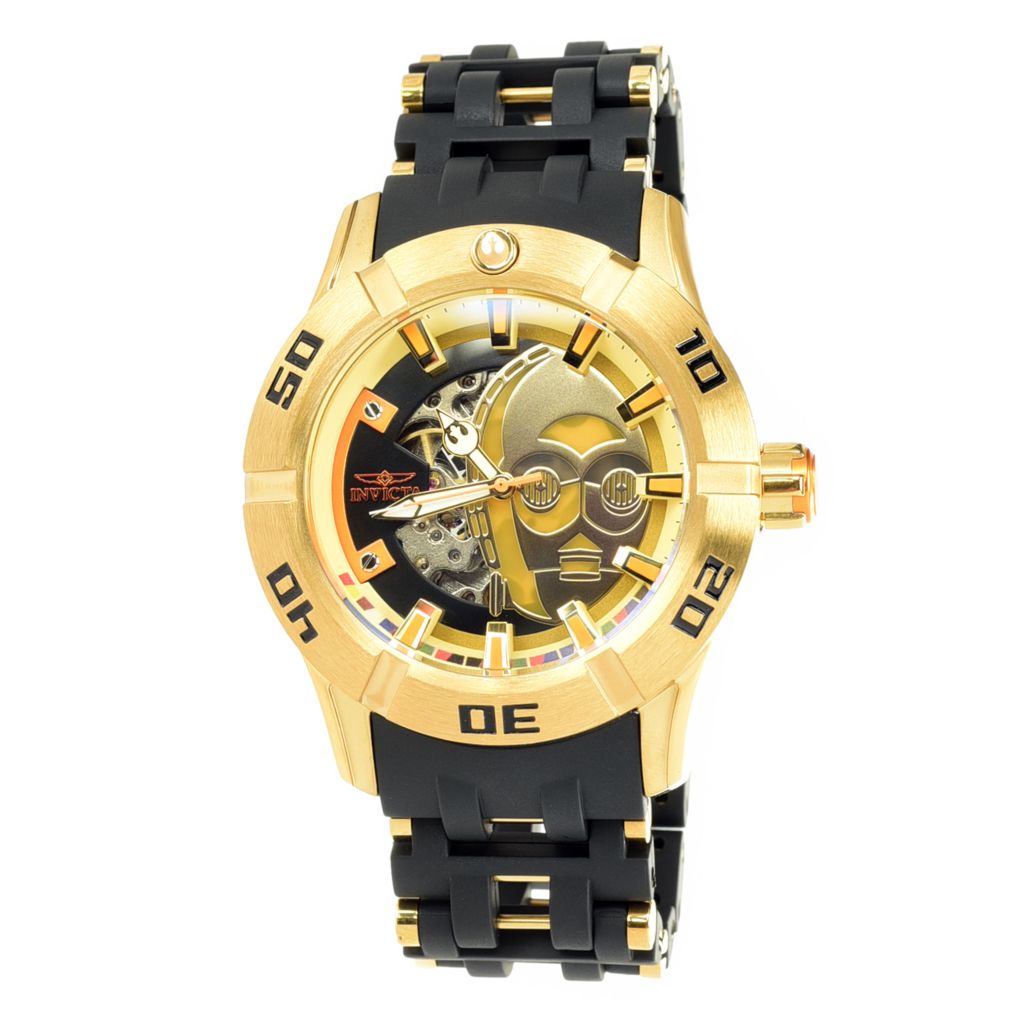 Invicta Star Wars 50mm C-3PO Ltd Edition Automatic Bracelet Watch