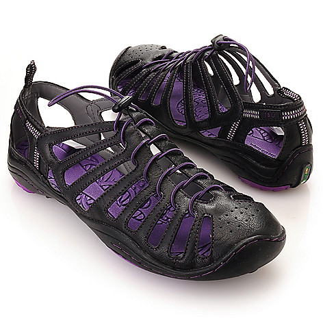 ... Jambu ''Bath'' Memory Foam Lightweight Adjustable Cord Comfort Sandals