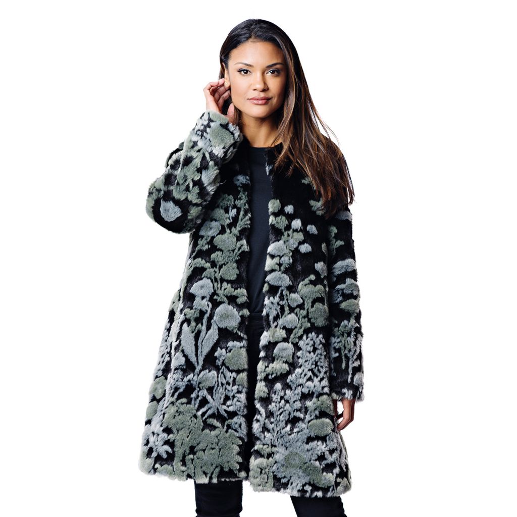 50% Off Clear! SHOPESSA Fashion Womens Warm Faux Coat Jacket