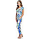 Tropical Leaf with matching pants (740-282)