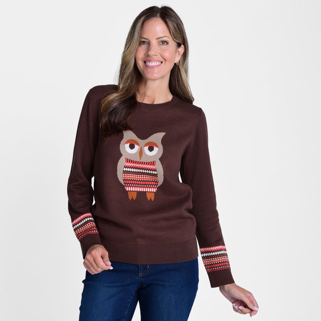 Owl sweaters best sale