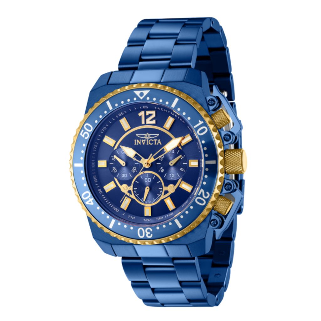 Invicta, Pro Diver 48mm, Quartz Chronograph, Bracelet Watch