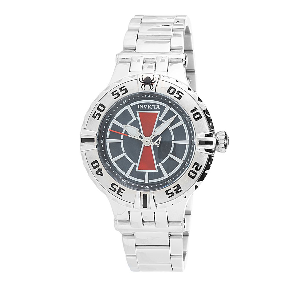 Invicta black sale widow watch