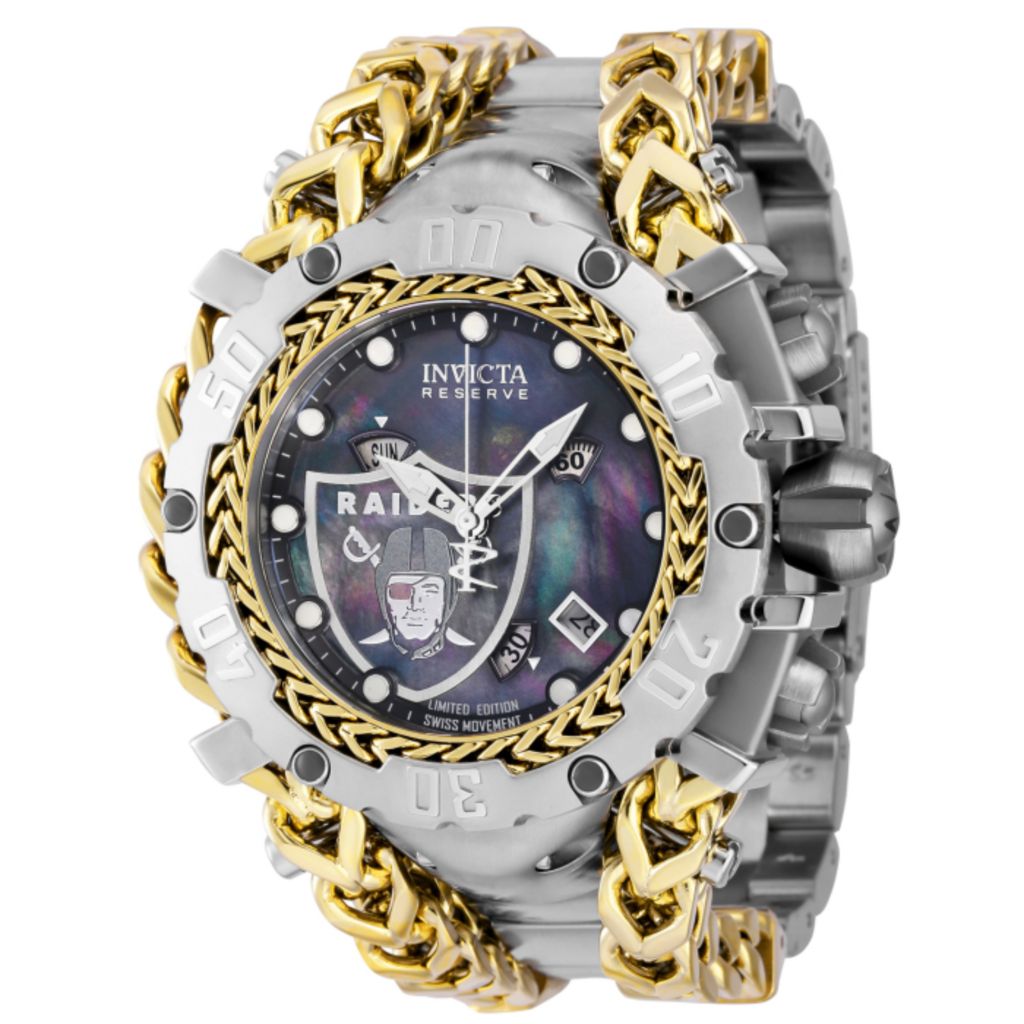 Invicta Reserve NFL Pittsburgh Steelers Men's 55mm Gladiator Limited Watch 41514