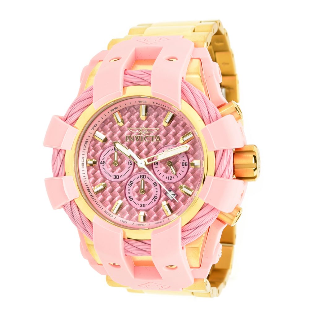 Pink invicta cheap watch