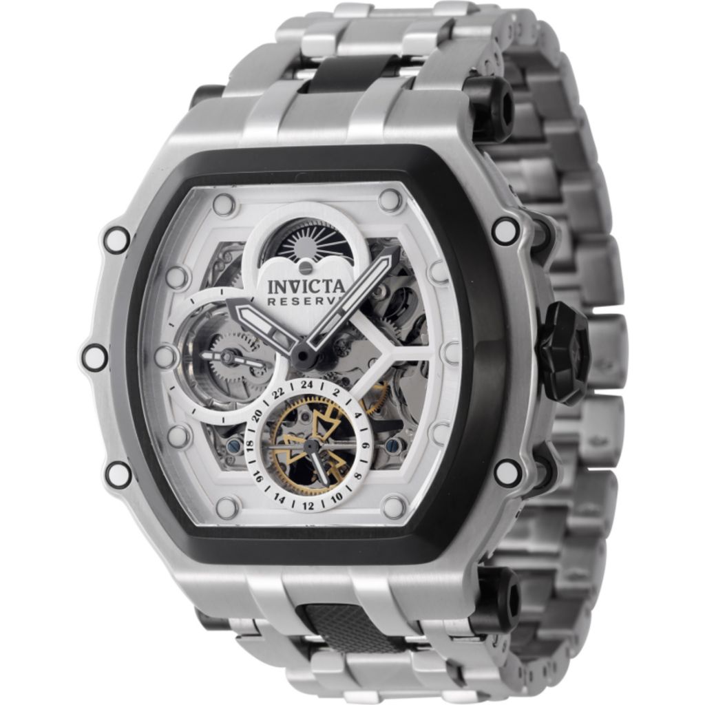 Invicta Reserve, Mammoth 53mm, Auto Skeletonized, Day/Night Watch on sale  at shophq.com - 918-115