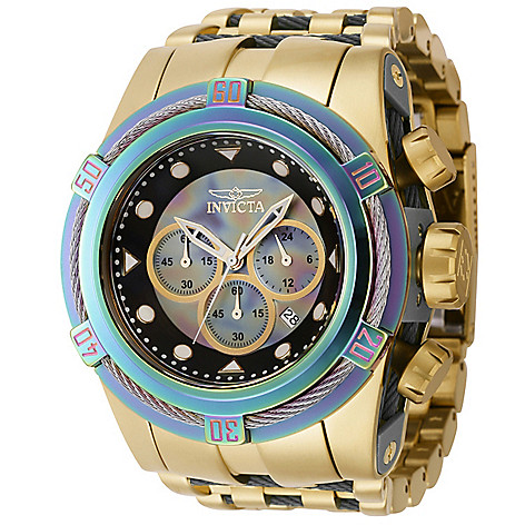 Invicta, Bolt Zeus 53mm, Quartz Chronograph, Bracelet Watch on sale at  shophq.com - 920-359
