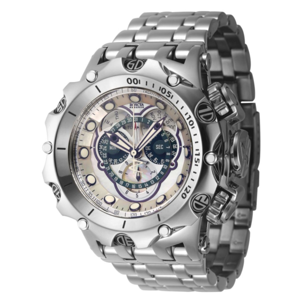 Invicta Reserve Venom Fusion Swiss Quartz Master Calendar Watch on sale at shophq 922 060