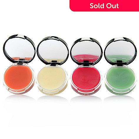 312-710- Skinn Cosmetics Set of 4 Lip 6X Assorted Tropical Cocktail Lip Balms