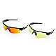 Polarized sunglasses and night vision glasses set