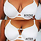 White Bra Bridge before and after