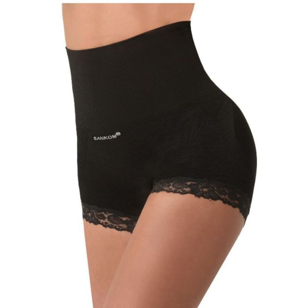 Sankom Compression Shapewear Classic Body Shaping Lace Detailed Briefs