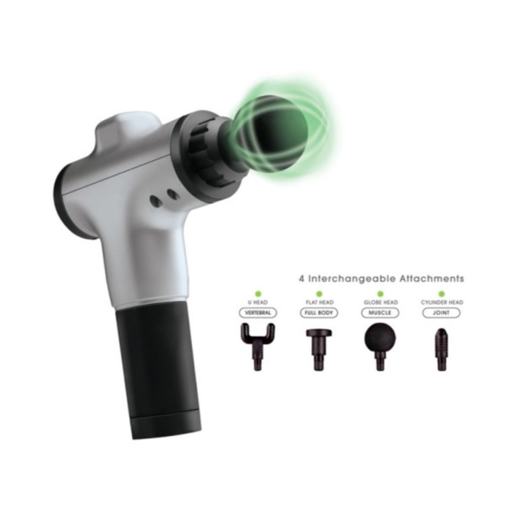 Mahli Deep Tissue Fascia Gun Percussion Massager on sale at shophq 003 659