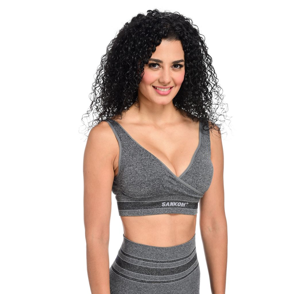 Sankom Bra: Sports Compression Top And Bra