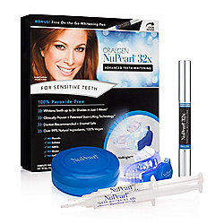 Oralgen NuPearl 32x Advanced Teeth Whitening System w/ Bonus 32x Pen (Peroxide-Free)