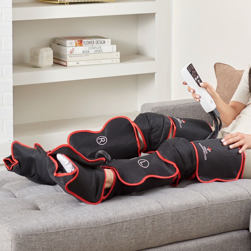 Medic Therapeutics Shiatsu Air Compression Leg Massager w/ Heat, Other