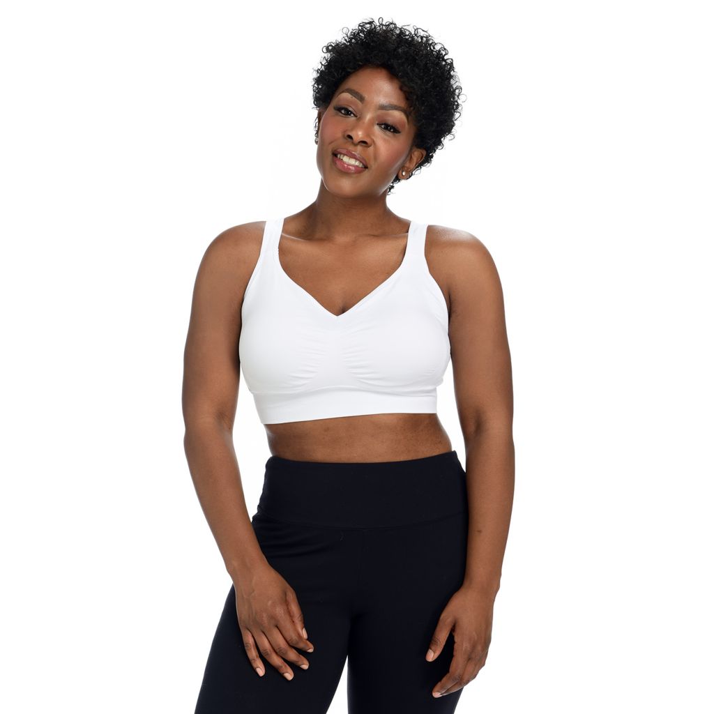 Genie True Lift Comfort Seamless Wire-Free Bra on sale at shophq.com -  006-221 in 2023