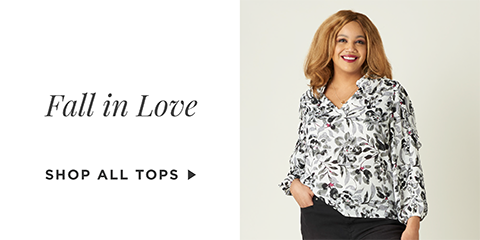 Fall In Love. Shop All Tops.