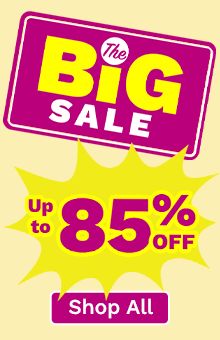 The Big Sale Up to 85% Off