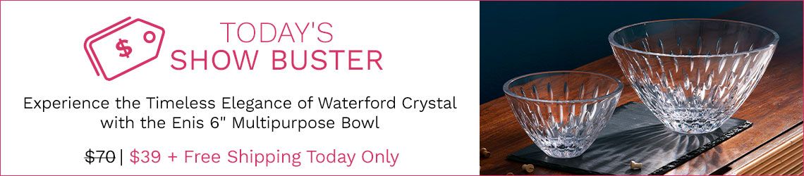 498-942 Waterford Crystal Enis 9 or 6 Multipurpose Bowl