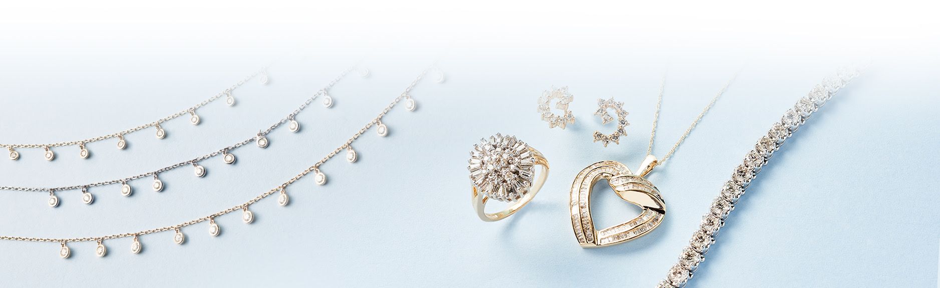 A collage of our most beautiful jewelry.
