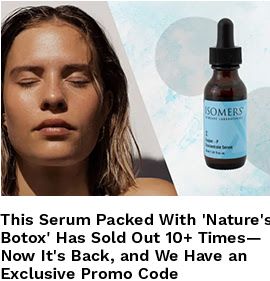 This serum packed with "Nature's Botox" has sold-out 10+ times &emdash; Now, it's back and we have an exclusive promo code!
