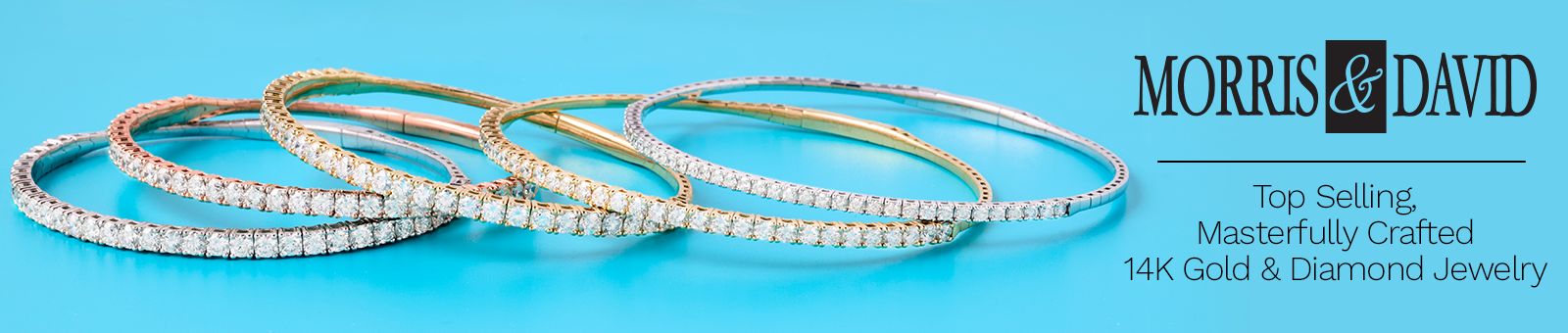 Morris & David  Top Selling, Masterfully Crafted 14K Gold & Diamond Jewelry - 209-095