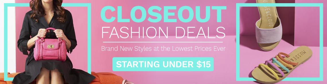 Closeout Fashion Deals | 741-724, 741-725