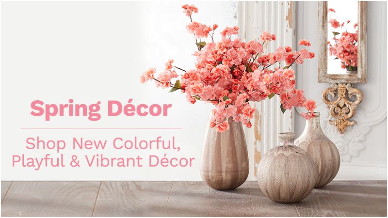 Spring Décor  Shop New Colorful, Playful & Vibrant Décor 510-417