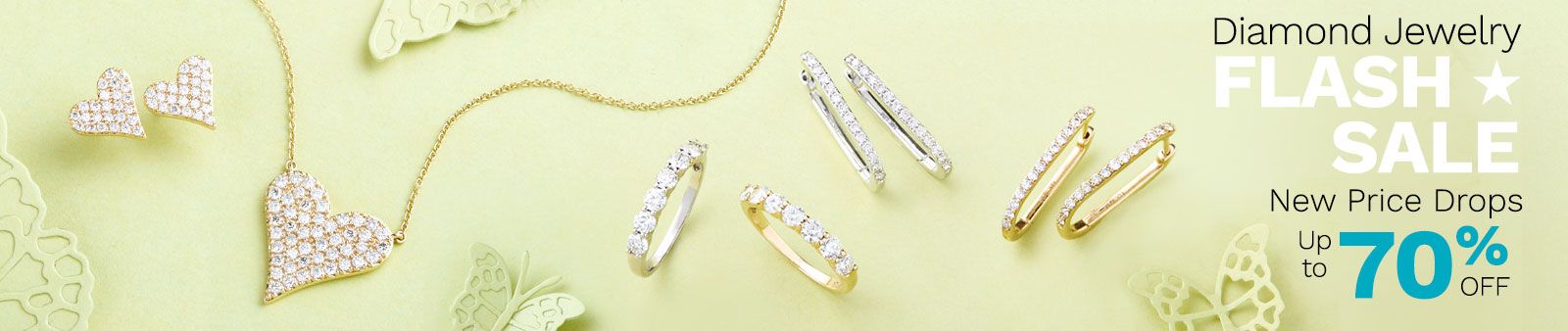 Diamond Jewelry Flash Sale New Price Drops  Up to 70% Off  + Free Shipping ft. 208-118, 208-077, 210-595, 210-597