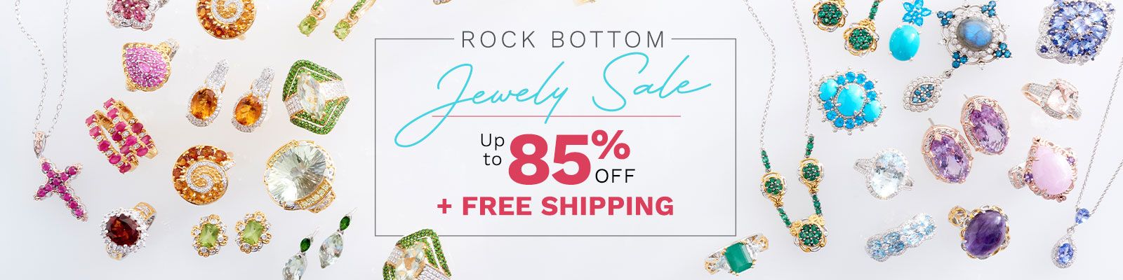 Rock Bottom Jewelry Sale  Up to 85% Off + Free Shipping