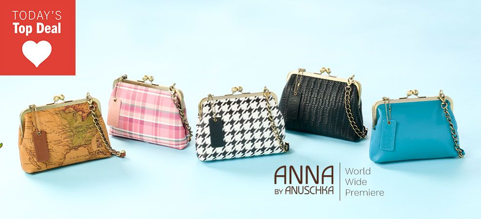772-828 Anna by Anuschka Leather Crossbody Frame Bag