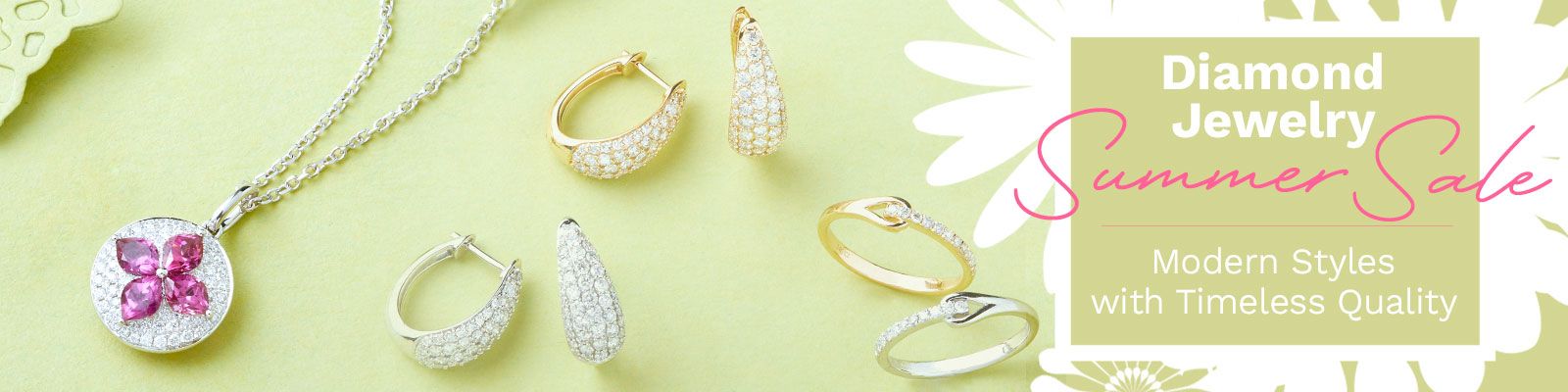 Diamond Jewelry Summer Sale 211-904 211-905 211-129