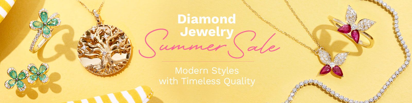 Diamond Jewelry Summer Sale 207-025, 207-023, 207-026, 207-022, 206-198, 204-194