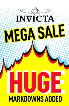 Invicta Mega Sale: Huge Markdowns Added!