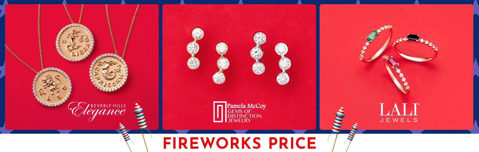 Extra 20% Off Orders $99+ Use Code: FREEDOM20 Cue the Sparklers, It's Time to Celebrate with Fireworks, Freedom & Fantastic Deals  197-863, 194-772 & 203-776