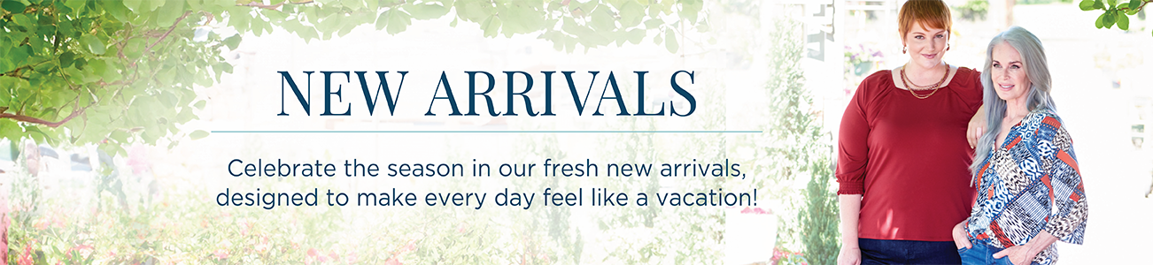 New Arrivals. Celebrate the season in our fresh, new arrivals, designed to make every day feel like a vacation!