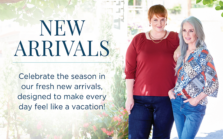 New Arrivals. Celebrate the season in our fresh, new arrivals, designed to make every day feel like a vacation!