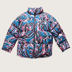 Our Relaxed Restyled Printed Puffer Jacket.