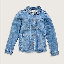 Our Stretch Relaxed Denim Jacket.