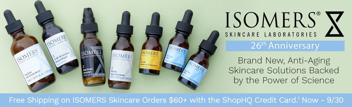 ISOMERS Skincare 26th Anniversary - 323-627, 313-346, 316-615, 323-628, 300-306, 300-094