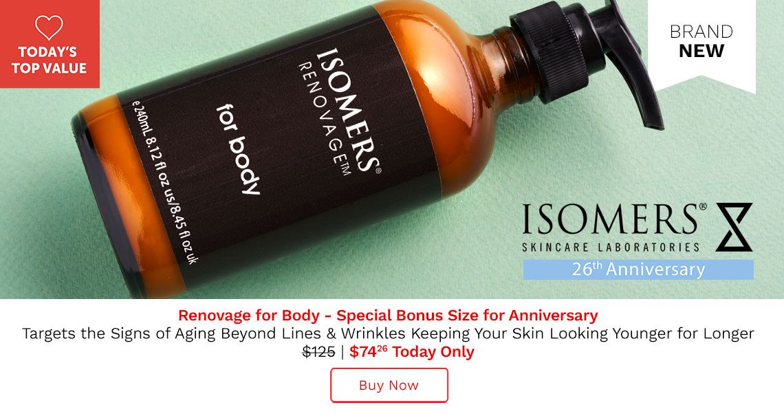 323-460 ISOMERS Skincare Renovage for Body 240 mL