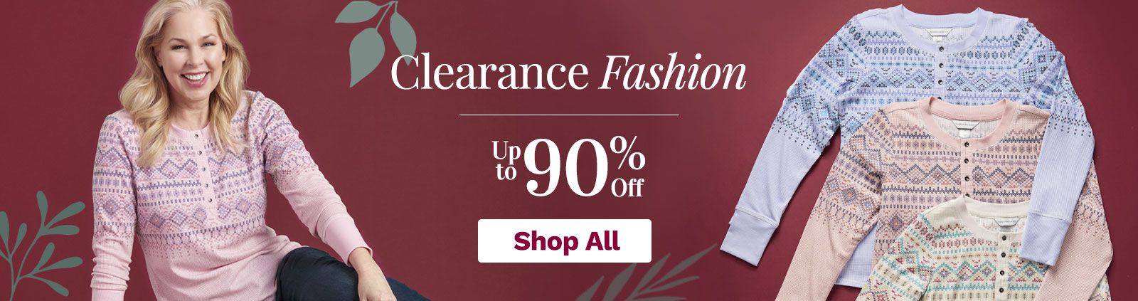 Clearance Fashion | Up to 90% Off - 766-953