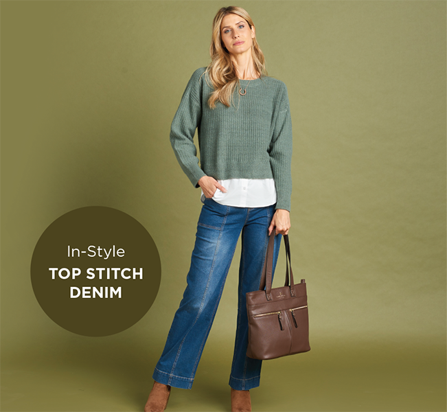 In-Style Top Stitch Denim.