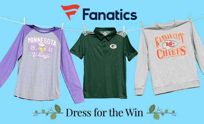 Fanatics - Dress for the Win 772-885, 772-887, 72-882