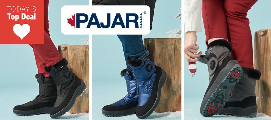 774-551 Pajar Canada Moscou 3.0 Ice Grip Ankle Boots