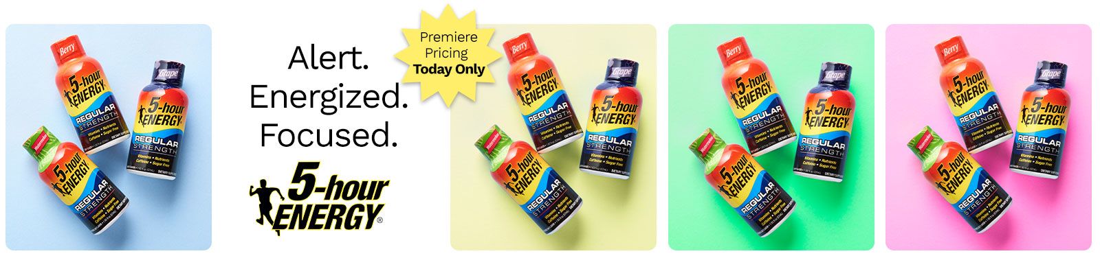5-Hour Energy: 5-Hour Energy Logo Alert, Energized & Focused Gift | Premiere Pricing Today Only