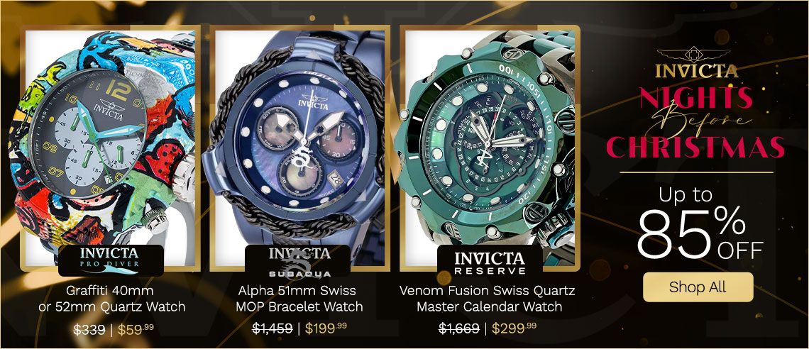 Invicta Top Selling Plating Designs | Up to 85% Off
