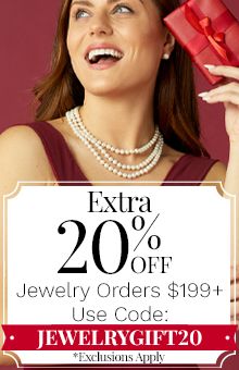 Extra 20% Off Jewelry Orders $199+ Use Code: JEWELRYGIFT20 *Exclusions Apply