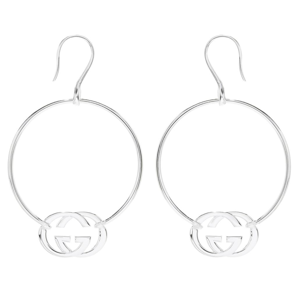 gucci silver britt earrings